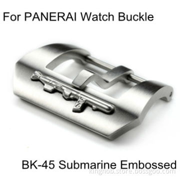 2 in 1 watch buckle 24mm submarine embossed watch clasp for panerai